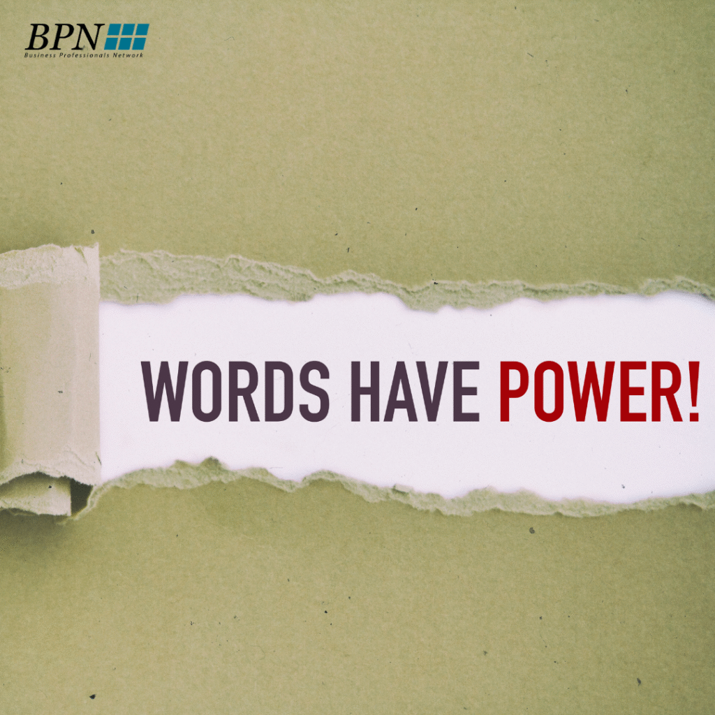 სიტყვას დიდი ძალა აქვს!